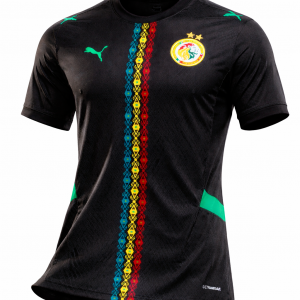 Maillot Supportaire SENEGAL CAN 25 26 deux étoiles Noir