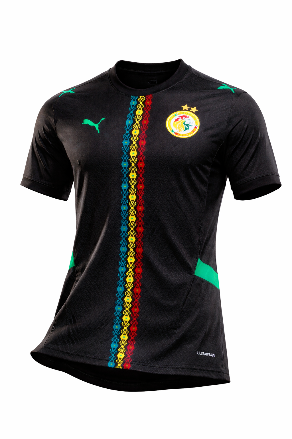 Maillot Supportaire SENEGAL CAN 25 26 deux étoiles Blanc