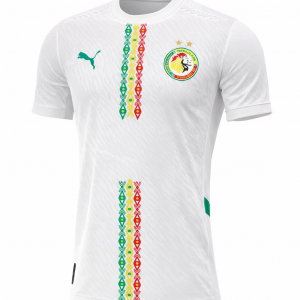 Maillot Supportaire SENEGAL CAN 25 26 deux étoiles Blanc