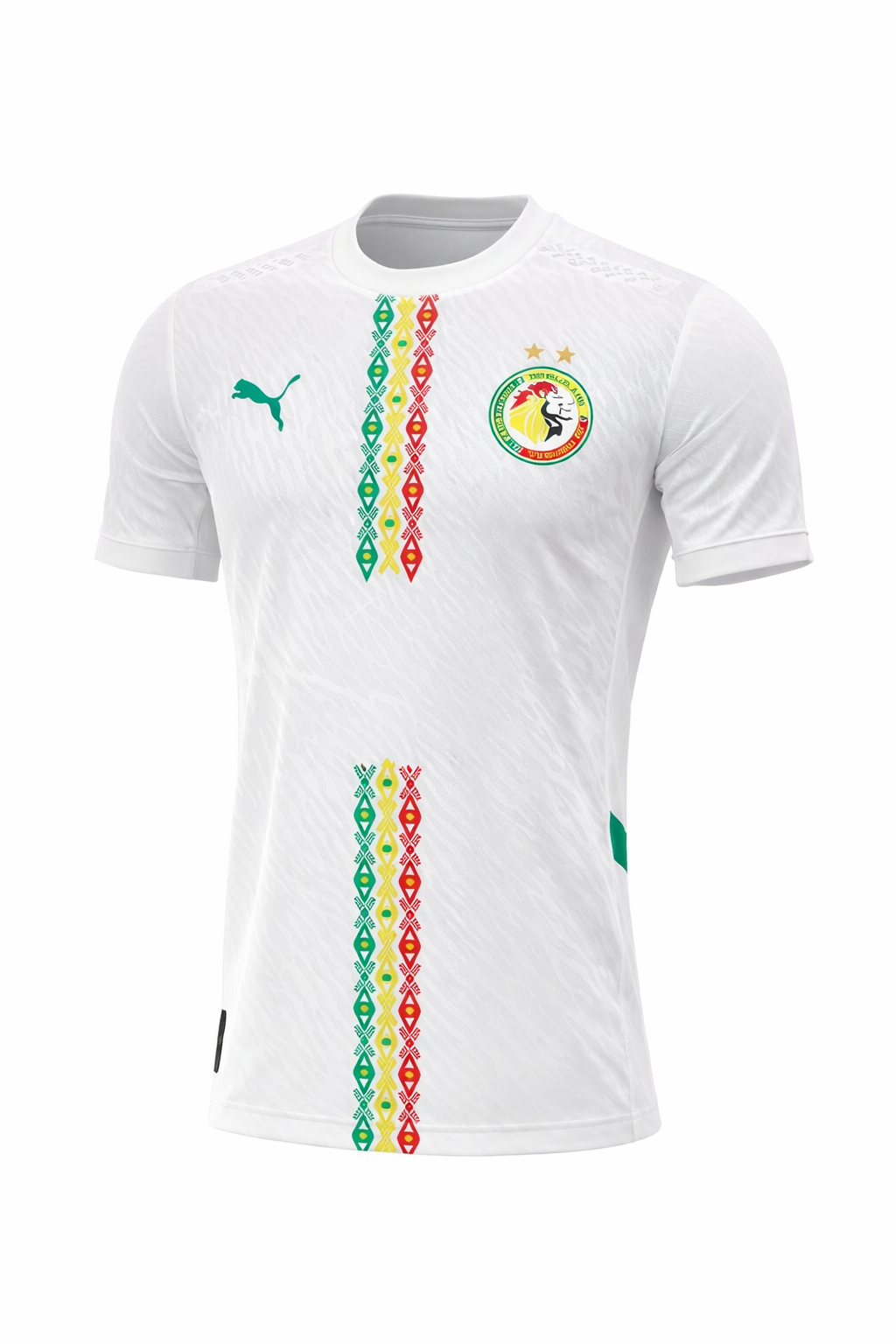Maillot Supportaire SENEGAL CAN 25 26 deux étoiles Noir